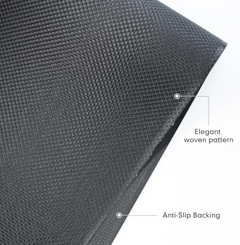 Sycoodeal Chair Mat, 40" x 55" Office Chair Mat for Hardwood and Tile Floor, Heavy Duty Floor Protector for Rolling Chairs, Non-Slip,Computer Mat for Home Office(Black) - Image 3