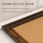 Cork Board Bulletin Board, 36"x24" Corkboard for Wall - Image 3