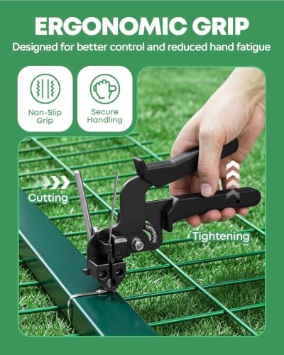 Cable Tie Gun Kit with 120PCS 11.8 Inch Stainless Steel Zip Ties - Image 3