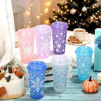 Kochorie 24 Piece Snowflake Party Favors Cups Set - Image 4