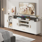 YAOHUOO 59" Large TV Riser for 32-75 inch TV, TV Riser Stand Shelf,Black - Image 2