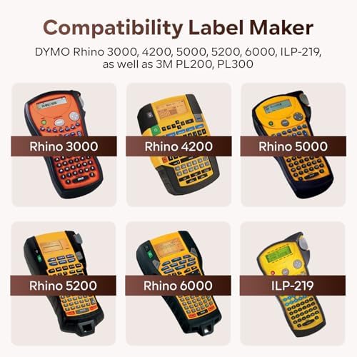 Compatible with DYMO 18055 Heat Shrink Tube Labels - Image 5
