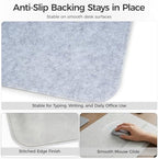 Magnetic Desk Mat System with Wrist Support 80×40cm, Premium Leather Desk Pad with Magnetic Accessories, Waterproof Non-Slip Desk Organizer for Office & Gaming - Image 6