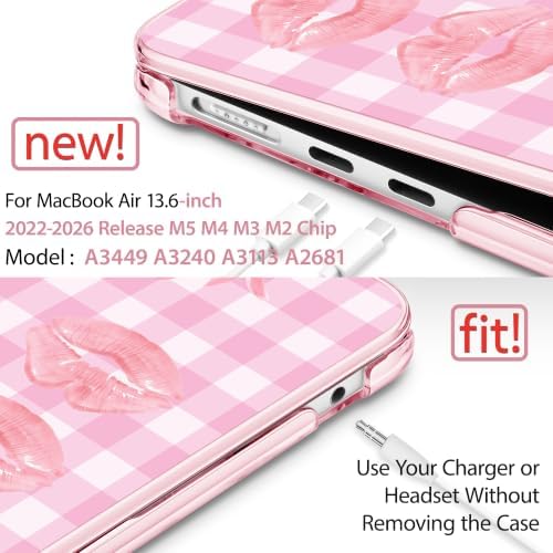 May Chen Case for M5/M4/M3/M2 MacBook Air 13 inch Case 2026-2022 Release - Image 2