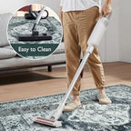 Anidaroel Office Chair Mat for Hardwood & Tile Floor, 8x10 Floor Mat for Office Chair, Under Desk Rug for Rolling Chair on Hardwood, Low Pile Carpet Floor Protector Rug, Easy to Clean, Light Grey - Image 6