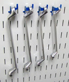 Wall Control KT-200-DLX Blue Slotted Metal Pegboard Hook Kit for Storage & Organization – Deluxe Assortment, 50 lbs Capacity, Made in USA - Image 3