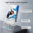 MaxGear 4 Tier Brochure Holder, 8.5 x 11, Removable Divider, 2 Pack - Image 4