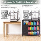 3D Printer Stand Table with Filament Accessories Storage Rack & Drawer - Image 2