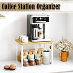 MARTY Countertop Organizer,17.1"x12.4", Cabinet Organizer Microwave Stand - Image 3