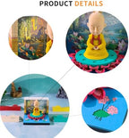 3D Memo Pad, 3D Calendar 2027, Time Piece Calendar, Tear-Off Calendars 2027, 3D Paper Carving Art Memo Pad, Art Carving Sticky Notes for Office Home Gifts Ornaments (Lotus Monk) - Image 5