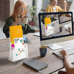 NIUBEE Acrylic Brochure Holder 4 x 6, Flyer Holder Stands Display, 6 Pack - Image 5