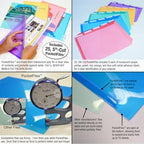 Ultimate Office Step UP File Desktop Organizer Plus 25 Color Poly Folders - Image 4