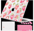 Case for 2026/2025/2024/2023 MacBook Air 15-inch Laptop Release M5 A3448 /M4 A3241 /M3 A3114 /M2 A2941, Stylish Protective Hard Shell Cover for MacBook Air 15.3 inch, Strawberries by WelcomeViseNewitems