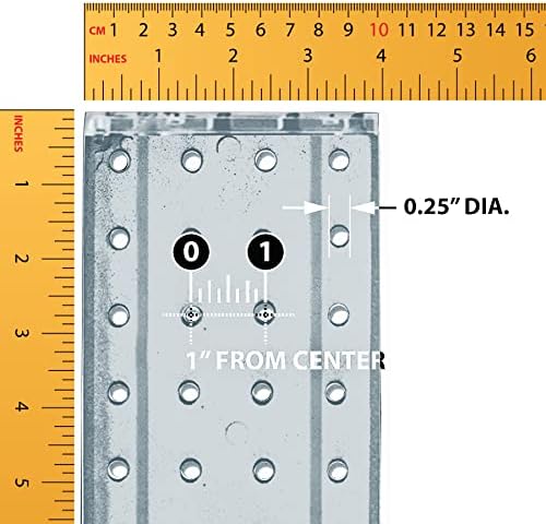 Azar Displays 700220-CLR-2C16 Four-Sided 4”W x 12” Revolving Pegboard Tower Kit Counter Display with 16-Pack of 2 inch Locking Hooks, Clear - Image 6