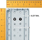 Azar Displays 700220-CLR Pegboard 4-Sided Revolving Counter Display, Clear Translucent Color - Image 6