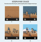 Magic Castle Memo Pad Paper Art Note 3D Sticky Notes Paper Office Cubes Notepad DIY Creative Gift with 90 Different Pages - Image 6