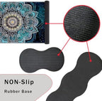 Keyboard Wrist Rest and Mouse Pad with Wrist Support Set Ergonomic Coaster,Memory Foam,Easy Typing Pain Relief,Large XL Desk Mat 31.5"x 11.8",Mandala in Galaxy - Image 3