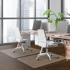 Office Chair Mat for Hardwood Floor, 48"×36" Transparent Home Floor Protector Mat for Rolling Chairs, Anti-Slip Plastic Under Desk Computer Mats Easy Glide on Hard Floors, Rectangle - Image 6