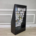 FixtureDisplays® Literature Rack Brochure Holder Leaflet Coupon Stand Greeting Card Rack 9 Tier 45 Facing Travel Information Kiosk Easy Assembly Video in Description 1453 Black-NF - Image 6