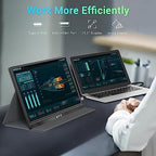 KYY Portable Monitor 15.6'' FHD 1080P USB C HDMI Gaming Monitor - Image 6