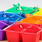 Really Good Stuff Four-Equal-Compartment Caddies with Handles - Image 5