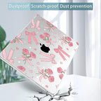 Tuiklol for 2026 2025 2024 2023 MacBook Air 15 inch Case Model M5 A3448 M4 A3241 M3 A3114 M2 A2941 Hard Shell Case for MacBook 15.3'' Cover, Bow & Rose - Image 5