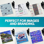 Custom Microfiber Cleaning Cloth, Lens Wipes (25 Pack, Double Sided) - Image 3