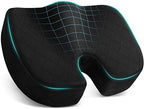 TushGuard Seat Cushion, Memory Foam Office Chair Cushion - Black, Large by TushGuardSeatCushonsPillows