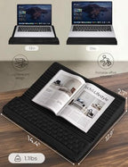 Laptop Stand with Wrist Rest, Reversible Lap Desk with Support - Image 6