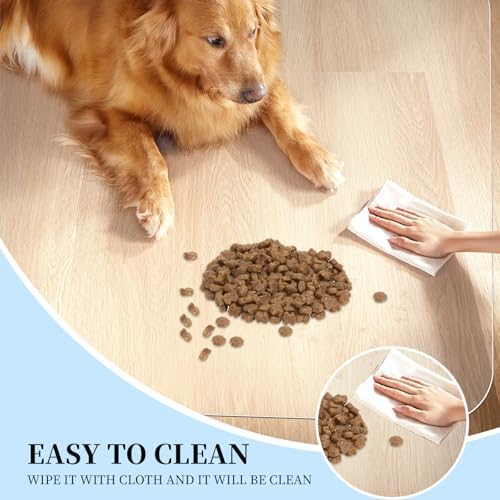 Tonaus Office Chair Mat for Hardwood Floor 48"×36" Desk Chair Mat, Clear - Image 6