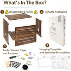 WiFi Router Storage Cabinet Router Box Hider WiFi Box Hider Shelf Cover - Image 4
