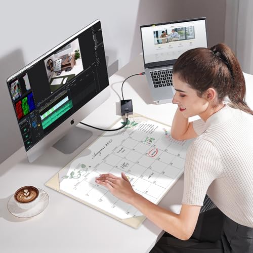 Desk Calendar 2026-2027 with Desktop Mat,22x17'' Large Desktop Pad Calendar - Image 7