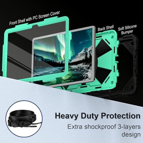 Scnioy Case for Samsung Galaxy Tab A11 Plus/ A9+ Galaxy A11+ Tablet Cover - Image 2