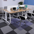 Amyracel Clear Chair Mat for Low Pile Carpet, 53'' x 45'' Thick Computer Desk Chair Mat for Carpeted Floors, Easy Glide Plastic Floor Mat for Office Chair on Carpet Protection (45'' x 53'' with Lip) - Image 7