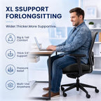 Seat Cushion, XL Large Memory Foam Cushion for /Office Chair/Car/Wheelchair - Image 4
