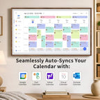 32"Digital Calendar Smart Calendar Electronic Calendar for Wall - Image 2