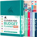 Clever Fox Budget Planner Pro with Cash Budgeting Envelopes, Turquoise by CleverFox