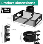 CABTE Desk Cup Holder with Drawer Organizer - Image 3