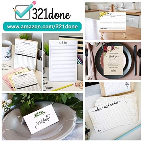321Done Weekly Planner Notepad, Jumbo 11x17 Desk Pad, 50 Sheets, Mon to Fri - Image 4