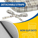 AAAAAcessories Chair Cushions for Dining Chairs, 17 x 16 x 2 in, Set of 4 - Image 5