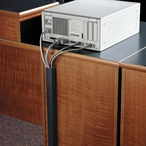 Electriduct 3/4" Locking Channel Raceway Cord Concealer and Wire Hider Cable Manager - 46 Inch - White - 3 Pack - Image 5