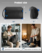 Smasrob Electronics Organizer Travel Case, Tech Bag Charger Pouch, Black - Image 5
