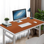 Vyaaa Leather Desk Pad, 40“ x 24” XXL Large Desk Mat, Large Mouse Pad on Top of Desks for Computer, Gaming, Home or Office (Brown) - Image 4