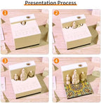 3D Memo Pad, 3D Calendar 2027, Time Piece Calendar, Tear-Off Calendars 2027, 3D Paper Carving Art Memo Pad, Art Carving Sticky Notes for Office Home Gifts Ornaments (Guanyin) - Image 4