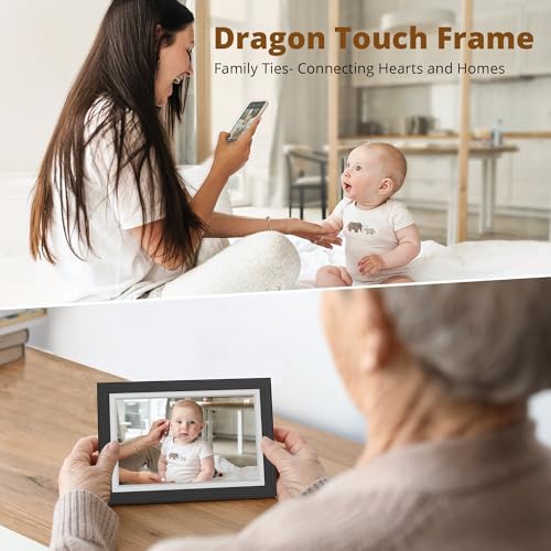 Dragon Touch Digital Picture Frame WiFi 10 inch Touch Screen - Image 3