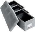 Globe-Weis/Pendaflex Fiberboard Index Card Storage Box, 4 x 6 Inches, Black Agate (94 BLA) (Pack of 3) by TOPSProducts