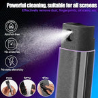 50 Pack Screen Cleaner 3-in-1 Screen Cleaner Spray and Wipe Built-in Cleaning Solution Touchscreen Mist Cleaner for All Car Screen Phone Laptop iPad TV Monitor,Gray - Image 3