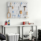 EVERHANGER Metal Pegboard Panels, Heavy Duty Pegboard Wall Organizer - Image 6