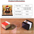 3D Art Calendar Memo Pad 2027,Desk Time Piece Calendar 3D Highland Cattle Notepad Creative Rip Away Calendar Paper Carving Note - Image 6