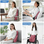 BEBAS Ergonomic Lumbar Support Pillow for Car, Memory Foam Car Back Cushion - Image 7